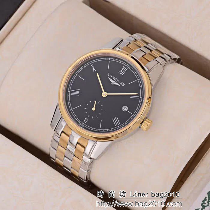 LONGINES浪琴 最新款式 全自動機械機芯 精品男士腕表 WSS1343